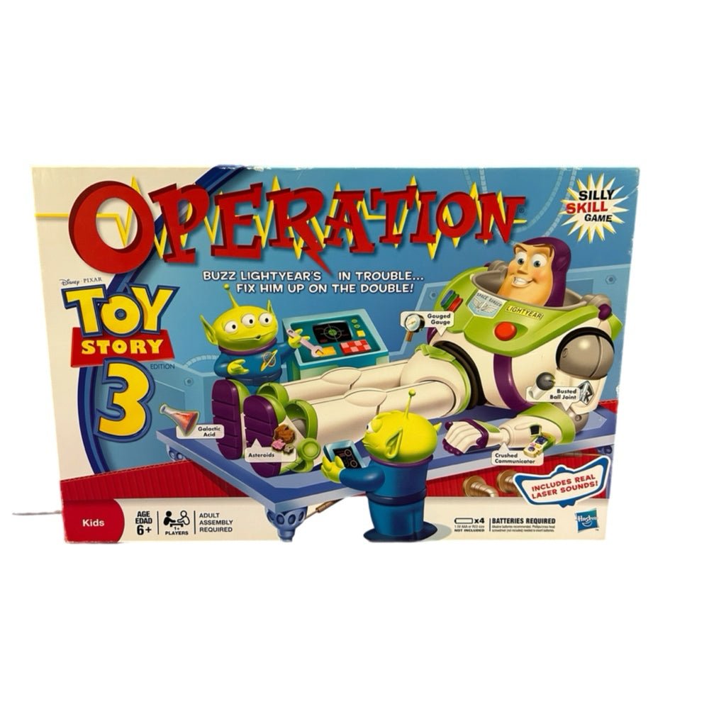 Operation Toy Story 3 Buzz Lightyear Disney Pixar Game | Finer Things Resale