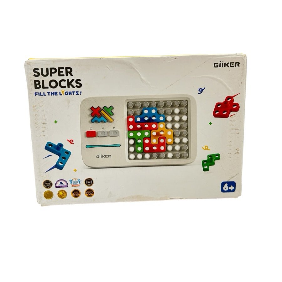 Giiker Super Blocks Fill the Lights Electronic Puzzle Game STEM Brain Toy | Finer Things Resale