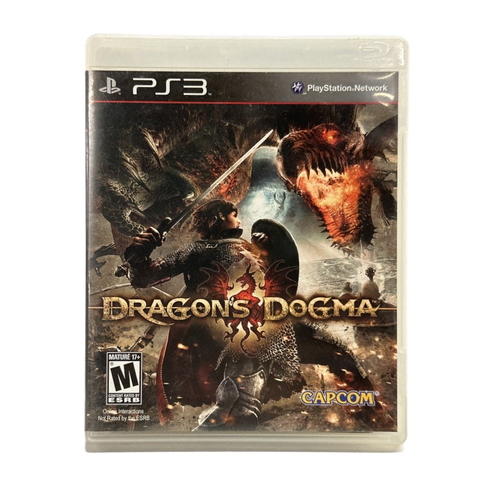 Dragon's Dogma Playstation 3 PS3 game 2012 Rated M 17+