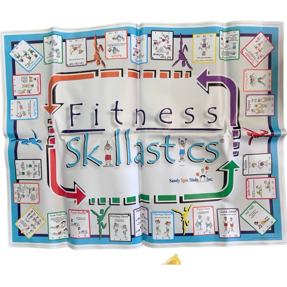 Fitness Skillastics Game Grades 3-8 Homeschool Educational | Finer Things Resale