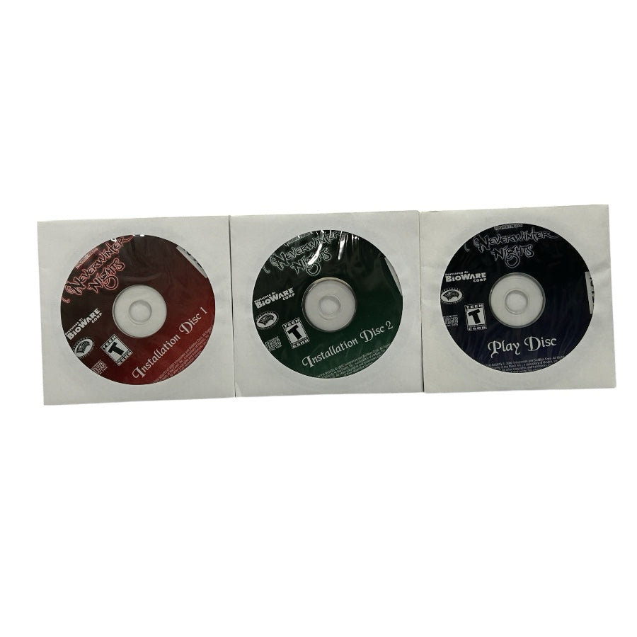 Neverwinter Nights PC Box BiowWare Atari 2002 Forgotten Realms Game | Finer Things Resale