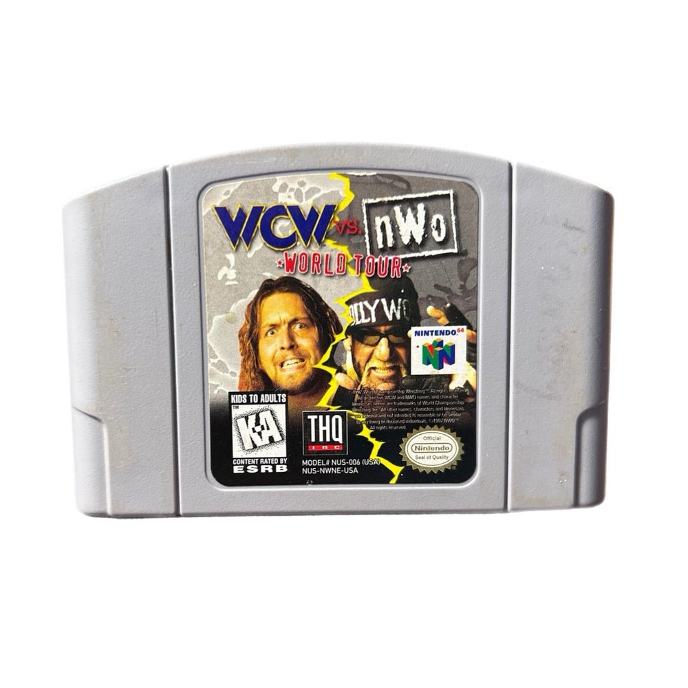 WCW vs NWO World Tour Nintendo 64 game N64 1997 Wrestling Rated E | Finer Things Resale