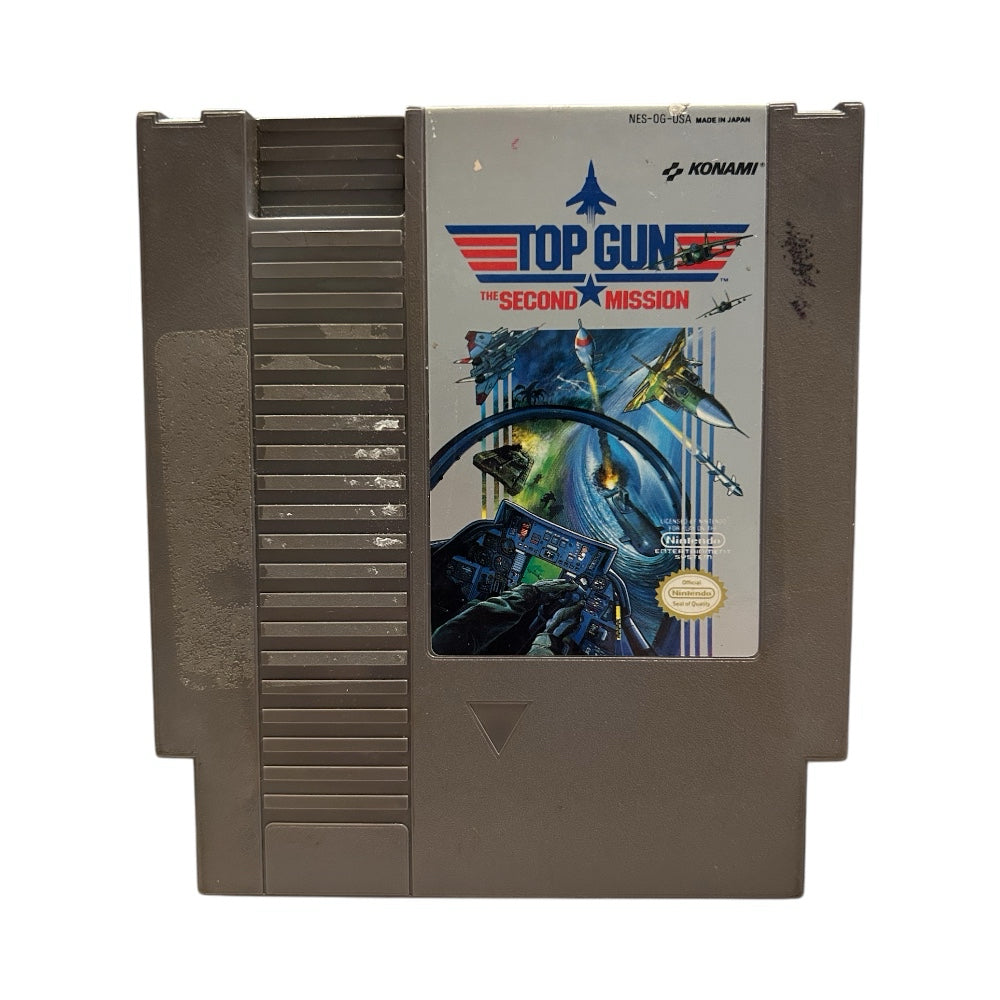 Top Gun The Second Mission Nintendo NES Konami 1990