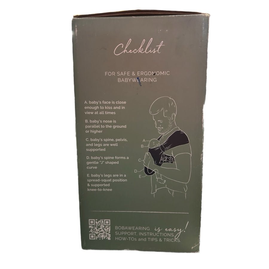 Boba Bliss Baby Wrap 2-in-1 Hybrid Carrier Sea Mist NEW! | Finer Things Resale