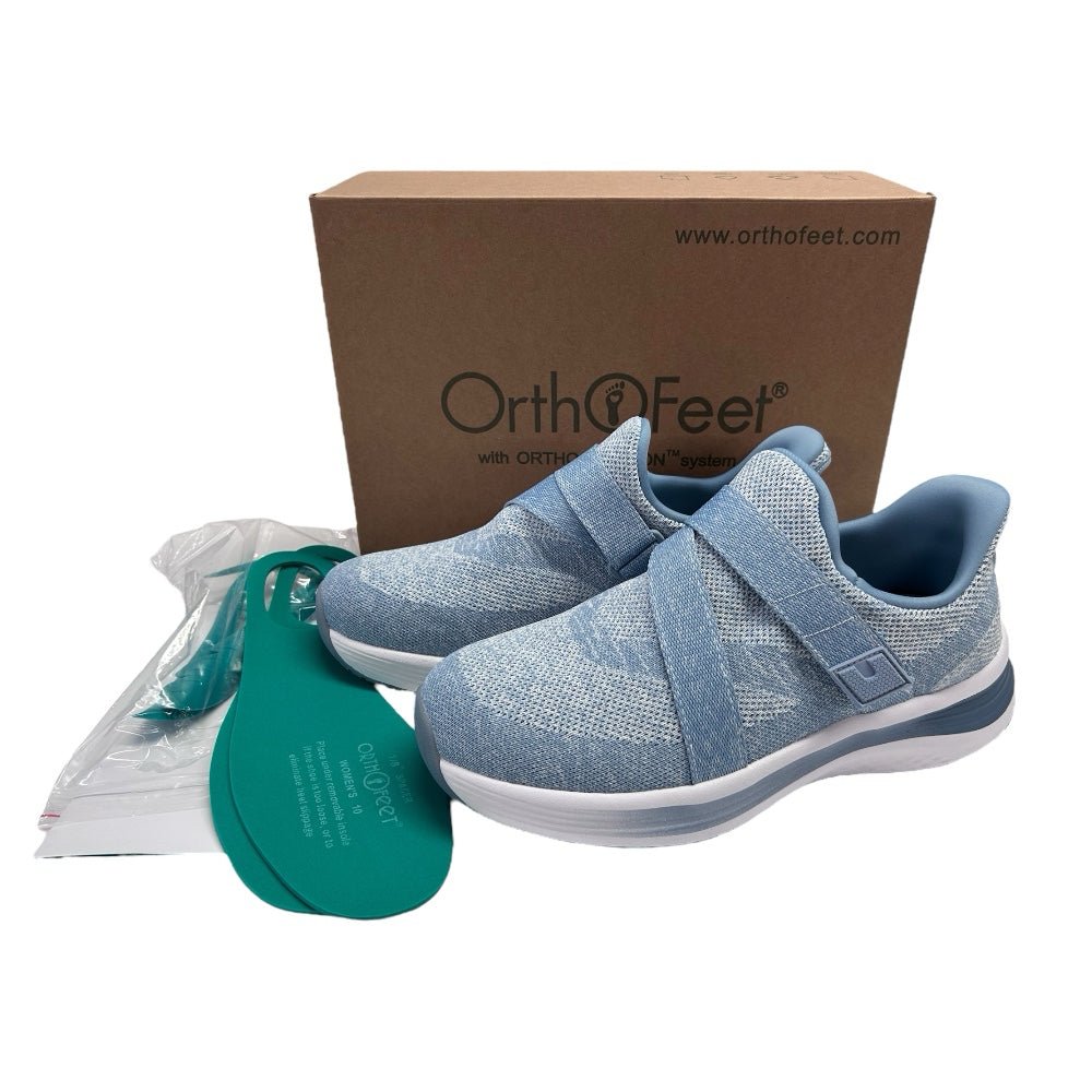 OrthoFeet Naya Hands-Free Ortho Sneakers SIZE 10 EE X-WIDE NEW IN BOX! | Finer Things Resale