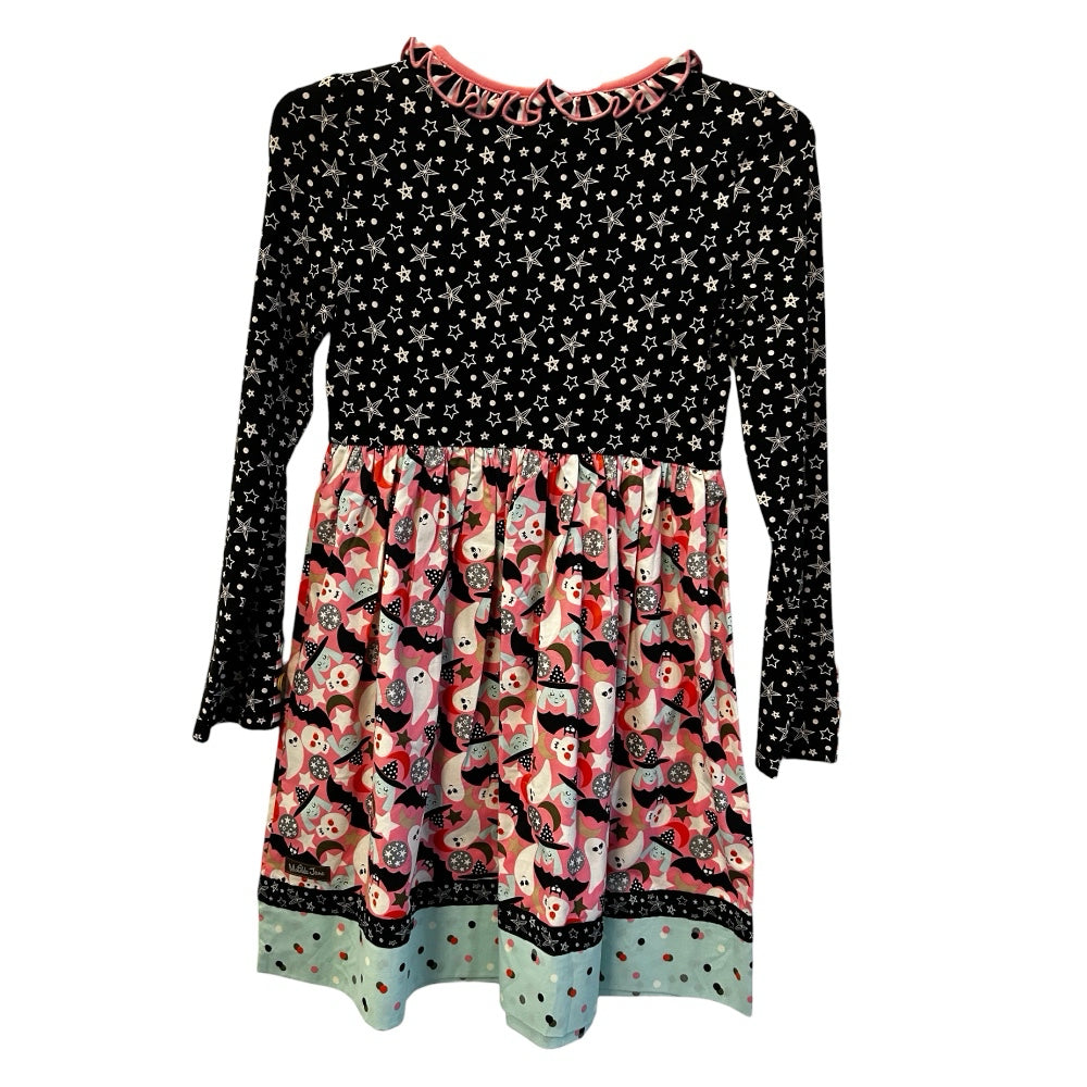 Matilda Jane Heart to Heart Halloween Fun Print long sleeve dress SIZE 10 NWT! | Finer Things Resale