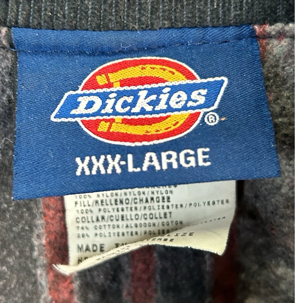 Dickies Denim Blanket Lined Chore Work Trucket Jacket Coat XXX-LARGE VINTAGE 90s | Finer Things Resale