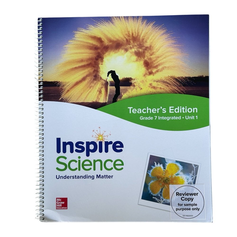 Inspire Science Grade 7 Integrated Boxed Set COMPLETE | Finer Things Resale
