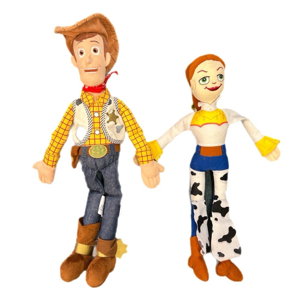 Disney Toy Story Woody & Jessie 18" plush toys | Finer Things Resale