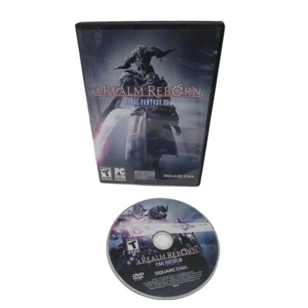 Final Fantasy XIV Online A Realm Reborn PC DVD-ROM software game | Finer Things Resale