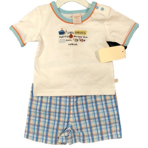 Osh Kosh Baby 2pc Nautical short set SIZE 6-9 MONTHS NWT! | Finer Things Resale