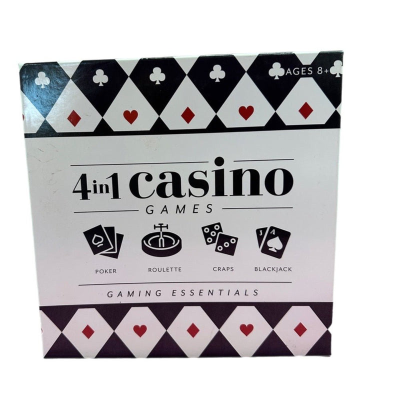 Anker Play 4 in 1 Casino Game Poker Roulette Craps Blackjack | Finer Things Resale