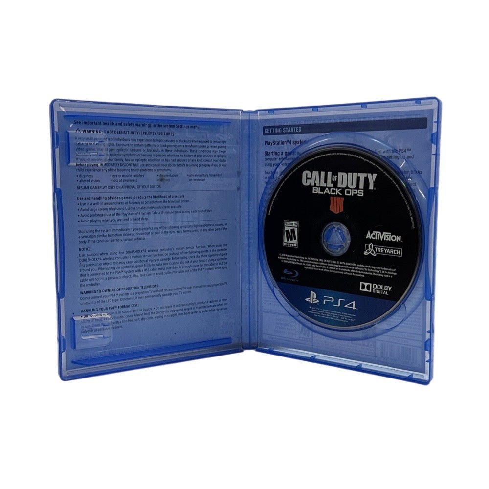 Call of Duty Black Ops Playstation 4 PS4 video game 2018  M 17+ | Finer Things Resale