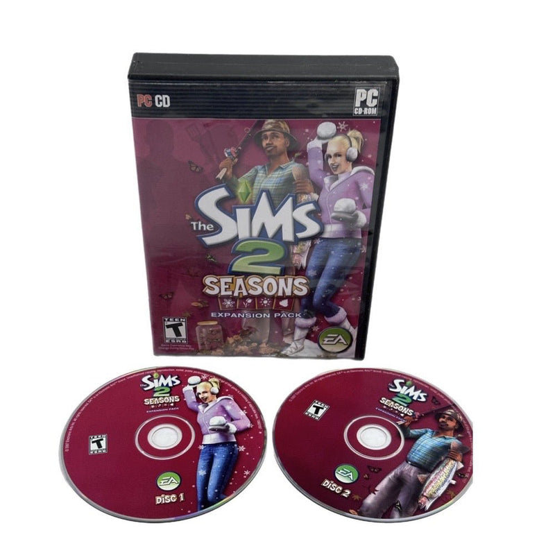 The Sims 2 Seasons Expansion Pack PC CD-ROM game Rate T 2007 | Finer Things Resale