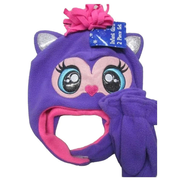 Cute cat hat with matching mittens BRAND NEW! | Finer Things Resale