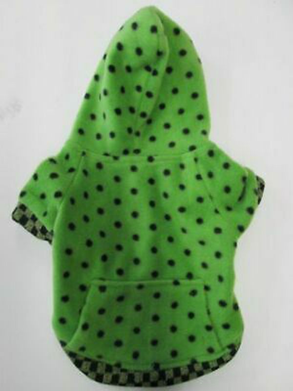 Paws & Claws print fleece hoodie shirt jacket SIZE SMALL | Finer Things Resale
