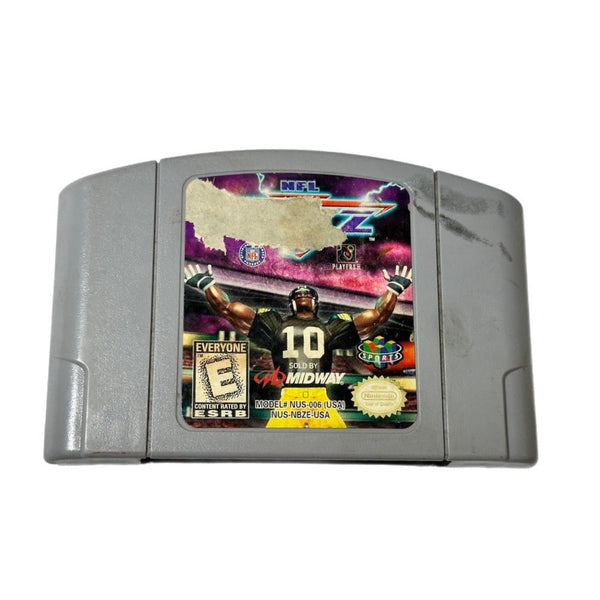 Nintendo 64 NFL Blitz Football game Midway Sports