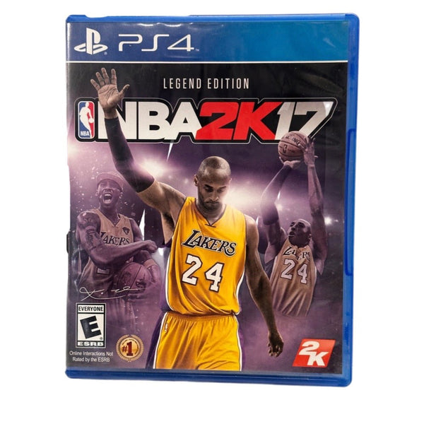 NBA 2K17 Basketball Legend Edition Playstation 4 video game LAKERS Kobe Bryant | Finer Things Resale