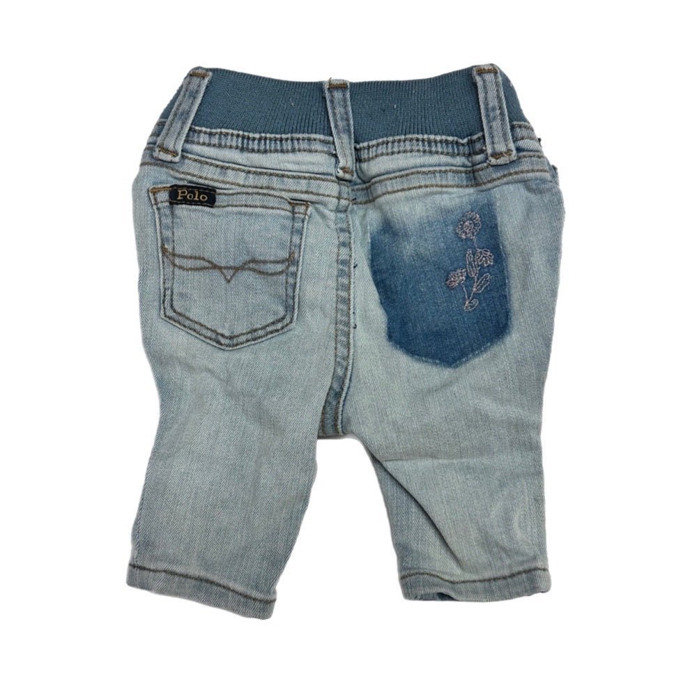 Polo Ralph Lauren The Tompkins Skinny denim jeansi SIZE 3 MONTHS | Finer Things Resale