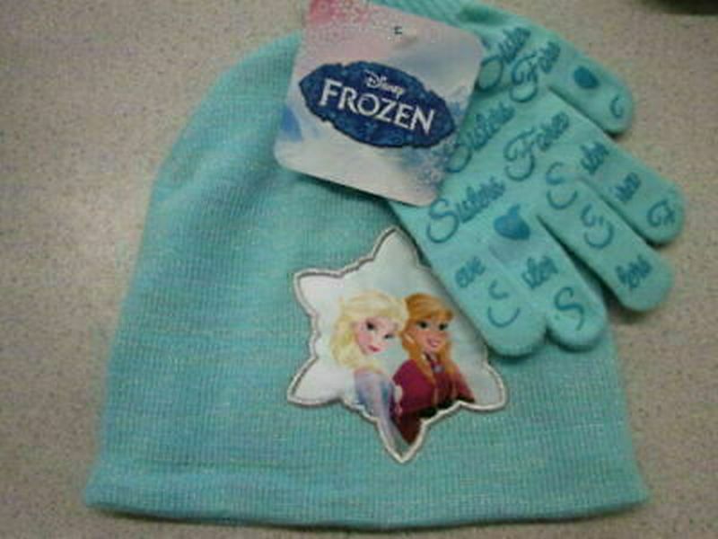 Disney Frozen Elsa & Anna hat & glove set BRAND NEW! SIZE 4-10 | Finer Things Resale