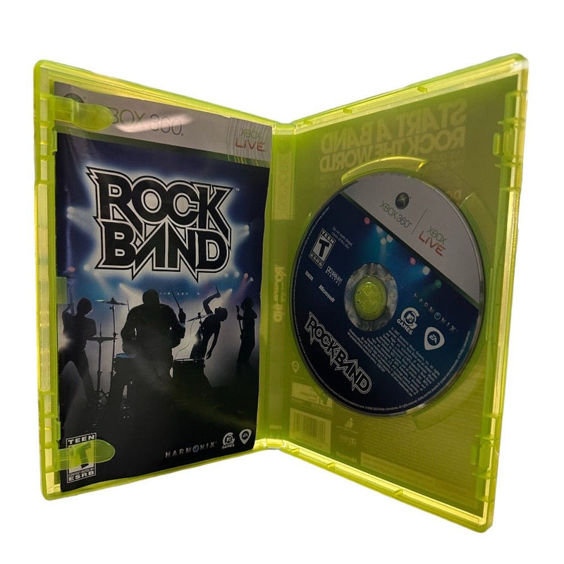 Rock Band XBOX 360 game Rated T 2007 | Finer Things Resale