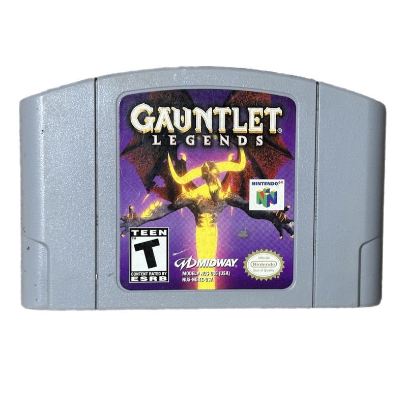 Nintendo 64 Gauntlet Legends game 1999 Midway Rated T | Finer Things Resale