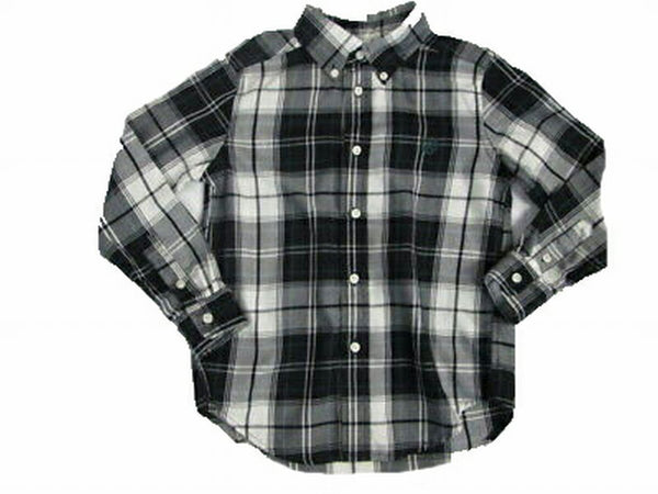 Chaps long sleeve button collar plaid shirt SIZE 6 | Finer Things Resale