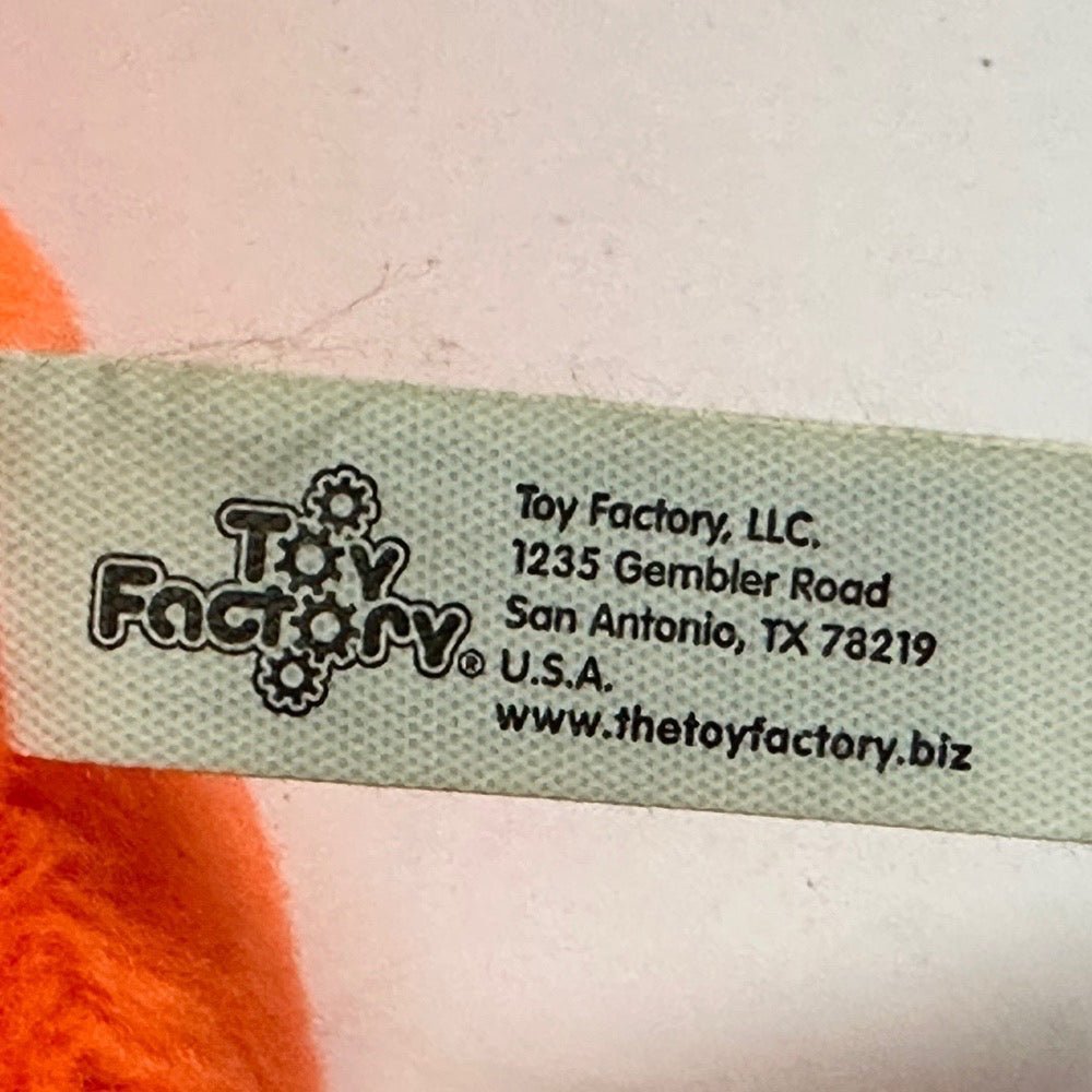 Toy Factory Neon Orange Chili Jalapeno Caliente Pepper stuffed animal toy | Finer Things Resale