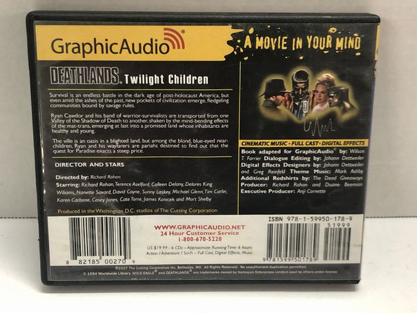 Deathlands 21 Twilight Children by James Axler Graphic Audio CD - 1