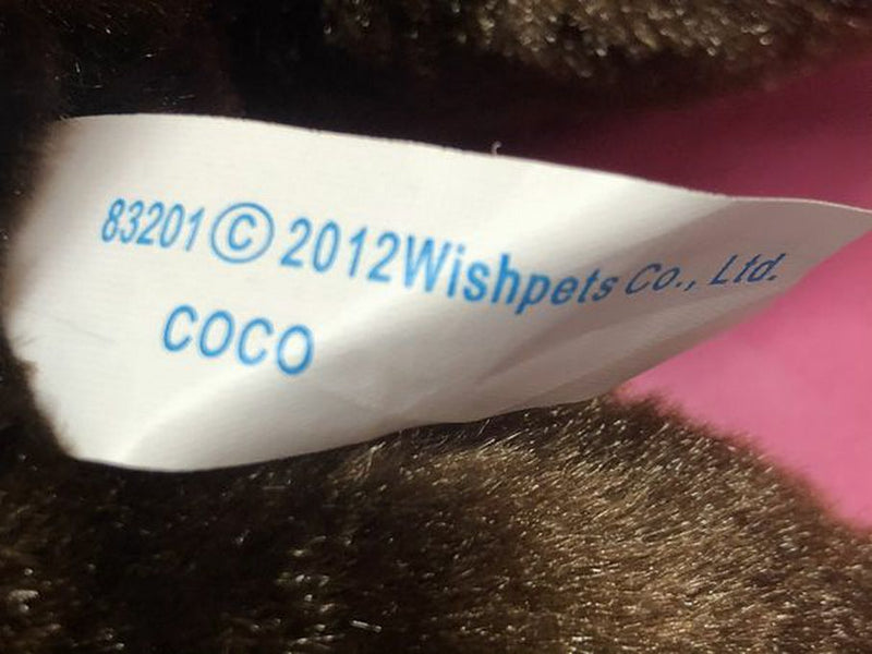Wishpets 2012 Coco plush stuffed animal Moose 12" | Finer Things Resale