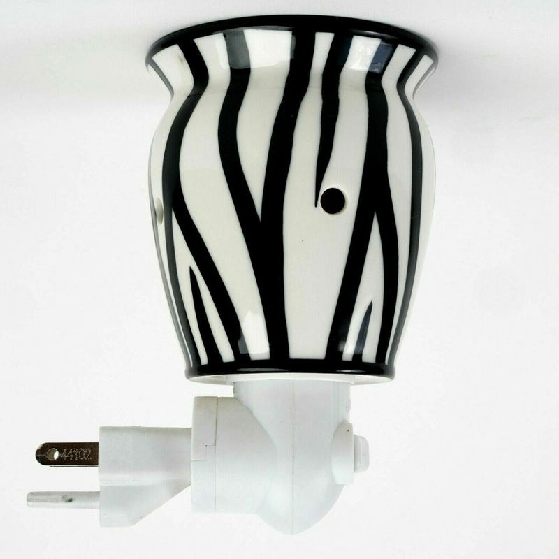 Scentsy Zebra Plug-In Wax Warmer Safari Africa Serengeti NEW! RETIRED | Finer Things Resale