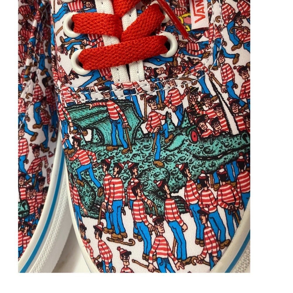 Vans Where's Waldo Limited Edition Classic Low Sneakers SIZE 11.5 BRAND NEW! | Finer Things Resale