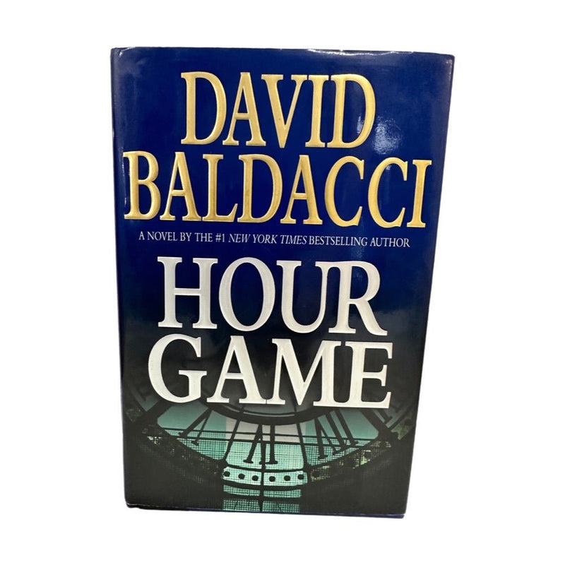 Hour Game by David Baldacci HARDBACK DJ First Edition | Finer Things Resale