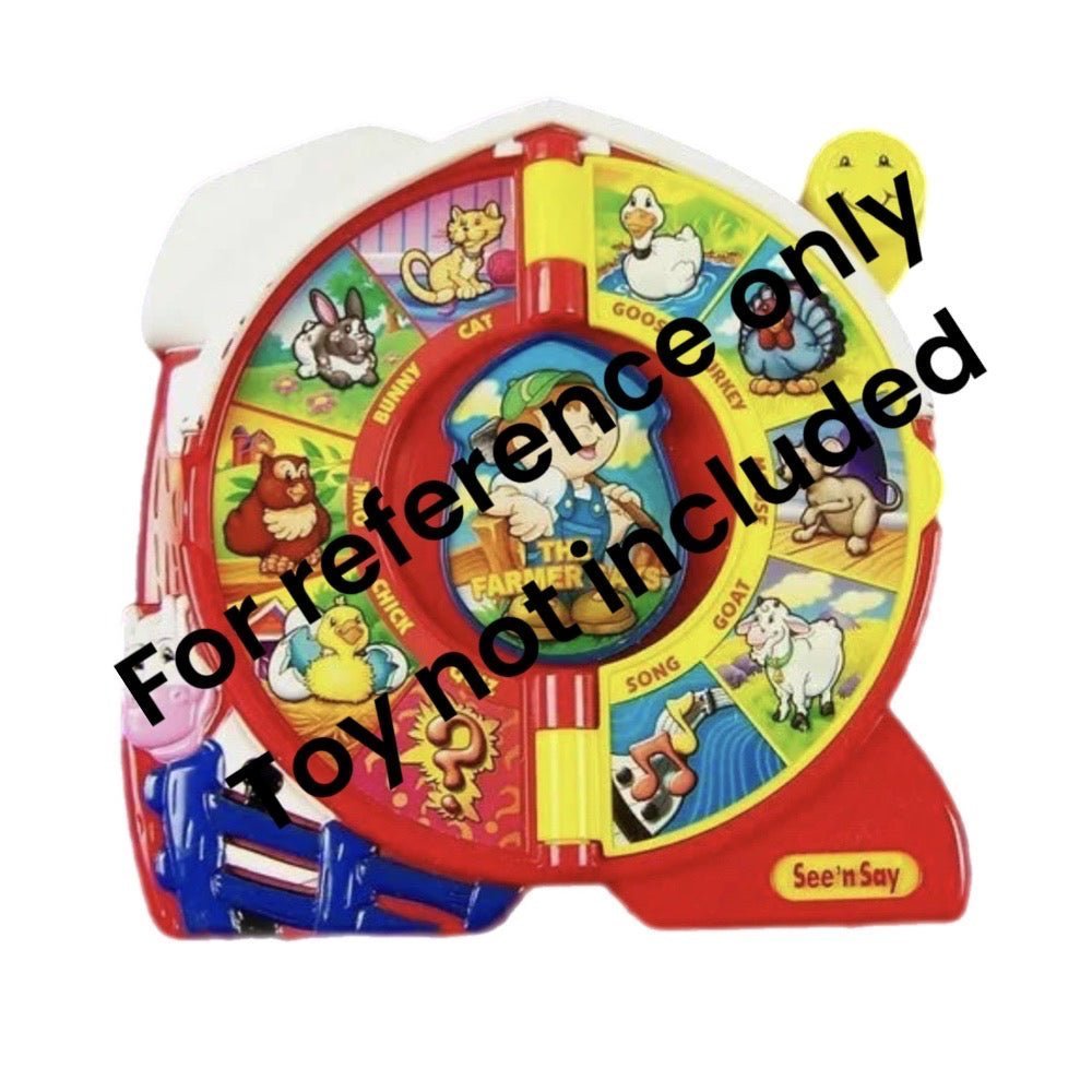 Fisher Price The Farmer Says See n Say REPLACEMENT BATTERY COVER #B7593 | Finer Things Resale