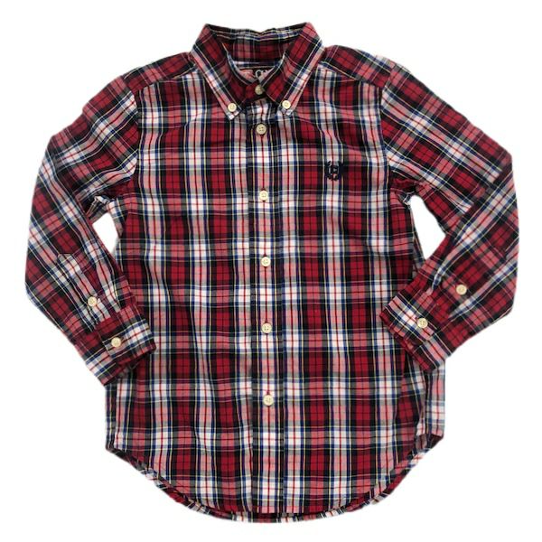 Chaps long sleeve plaid shirt SIZE 5 | Finer Things Resale