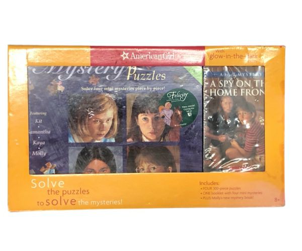 American Girl Mystery Puzzles with Molly Mystery Book BRAND NEW! | Finer Things Resale