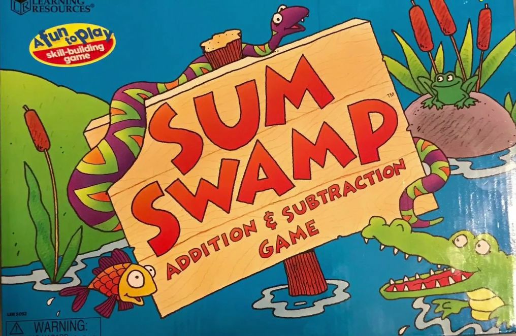 Learning Resources Sum Swamp game REPLACEMENT 2pc critter game pieces | Finer Things Resale