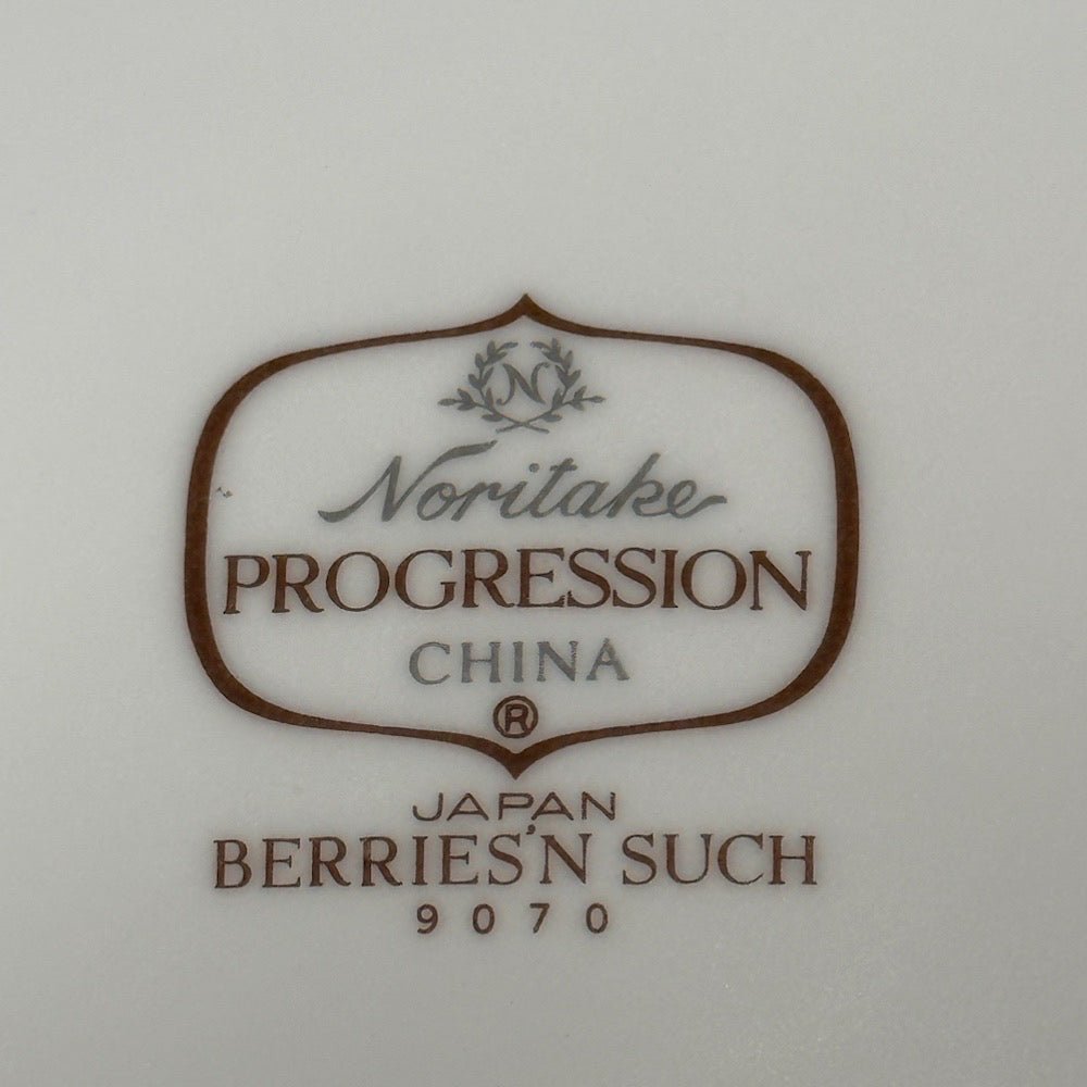 Noritake Progression China Berries'N Such REPLACEMENT 6" saucer plate 9070 Japan | Finer Things Resale