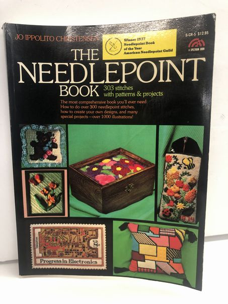The Needlepoint Book by Jo Ippolito Christensen 1976 paperback | Finer Things Resale
