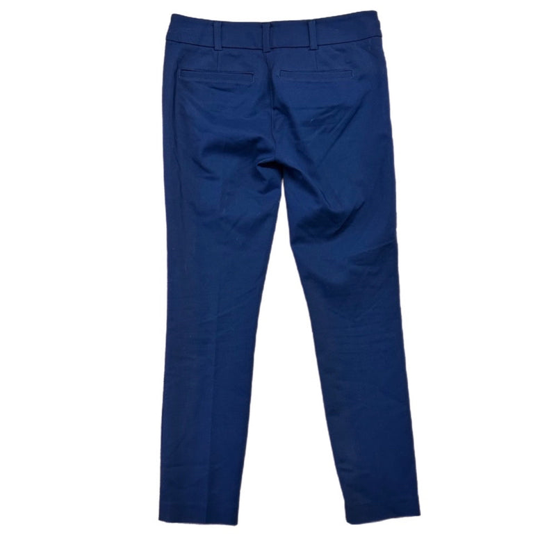 7th Avenue Design Studio New York & Company Women Navy Blue Dress Pants 8  Capri