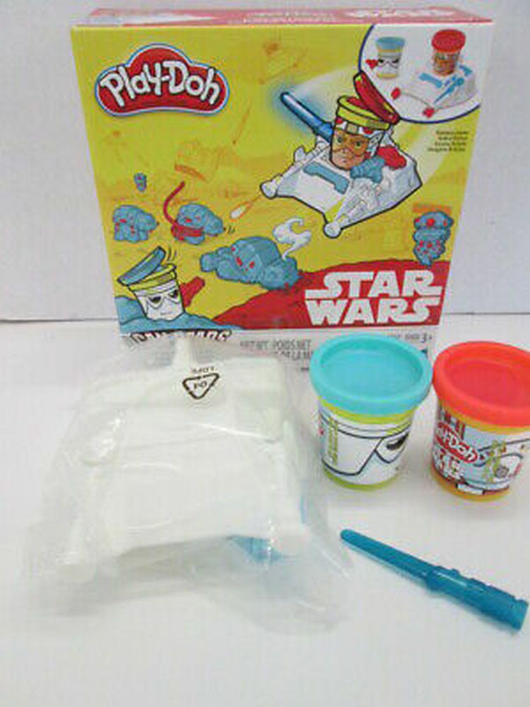 Play-Doh Star Wars Can-Heads Luke Skywalker & Snow Trooper BRAND NEW! | Finer Things Resale