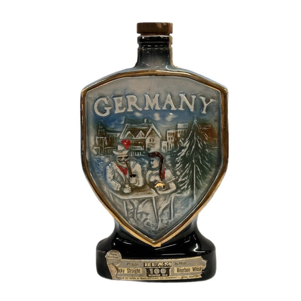 Jim Beam GERMANY Bourbon Whiskey Decanter Bottle VINTAGE 1970 | Finer Things Resale