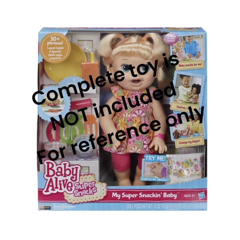 Hasbro Baby Alive Super Snacks Snackin' Sara REPLACEMENT plate C-015D | Finer Things Resale