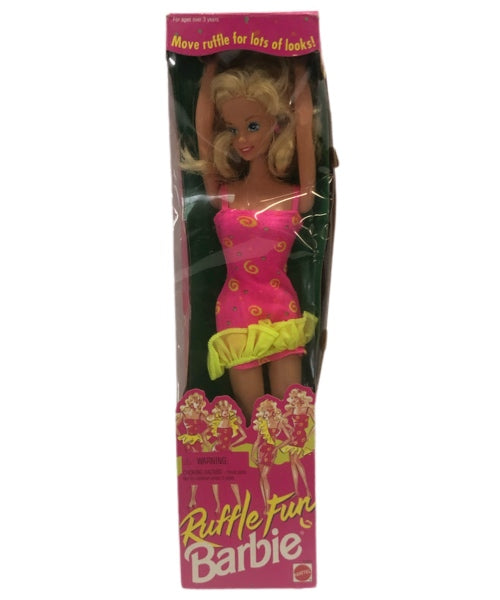 1994 Mattel Ruffle Fun Barbie with box