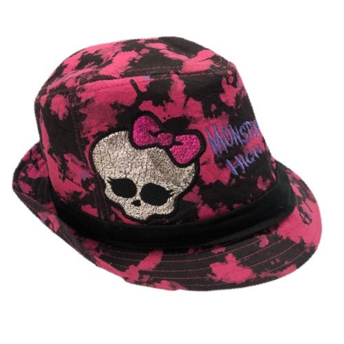 2014 Mattel Monster High Fedora skeleton girls hat | Finer Things Resale