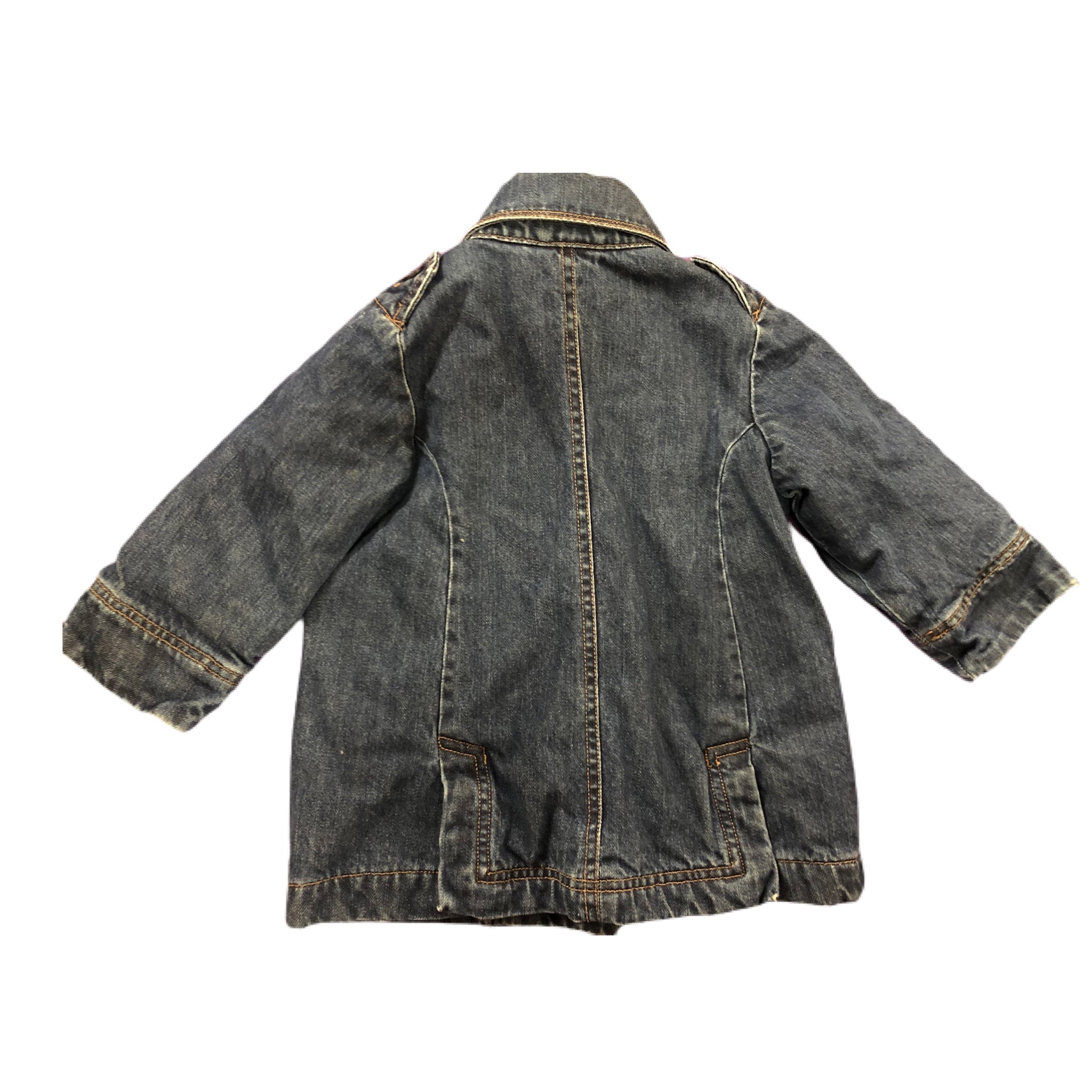 Baby Gap denim pea coat SIZE 2 YEARS | Finer Things Resale