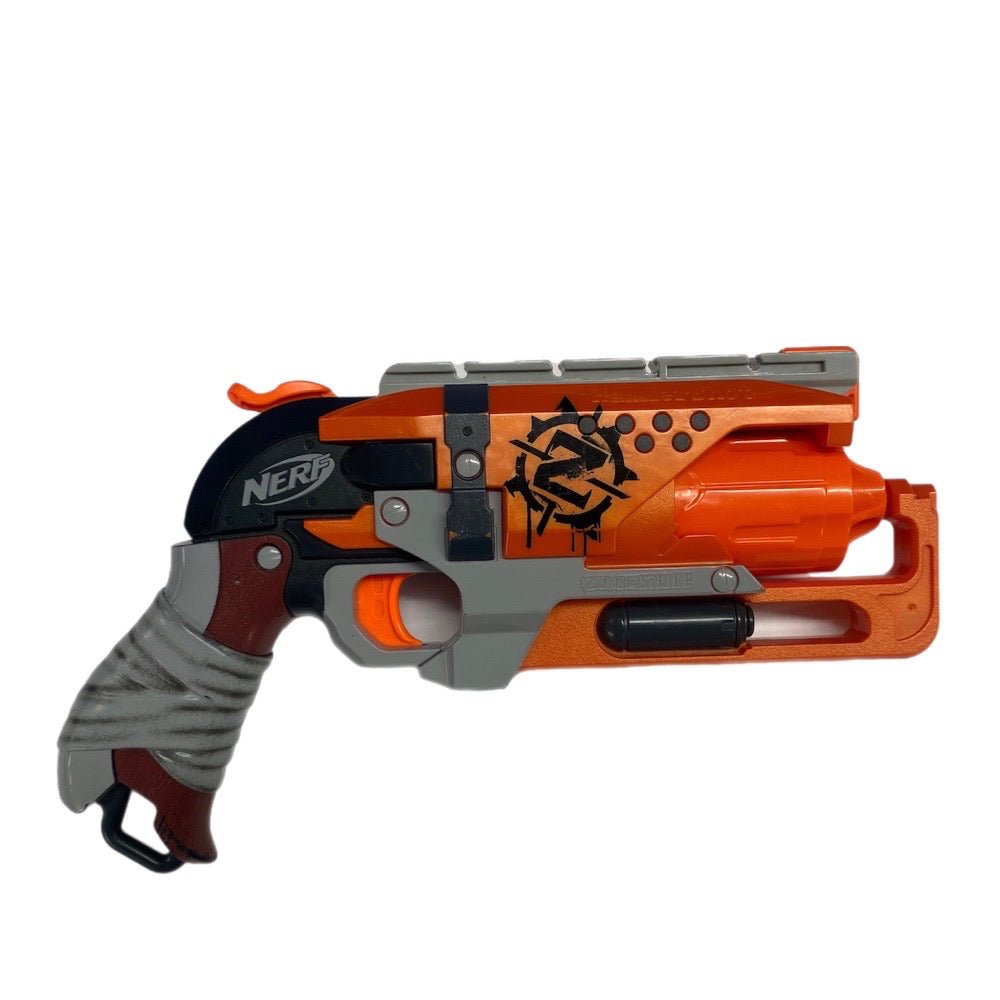 Nerf Zombie Strike Hammershot Blaster toy gun | Finer Things Resale