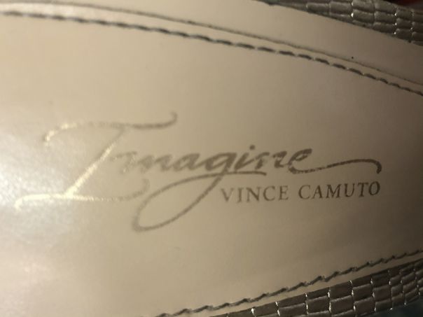 Vince Camunto Imagine Hi Heel Stiletto strappy rhinestone sandals SIZE 8.5M | Finer Things Resale