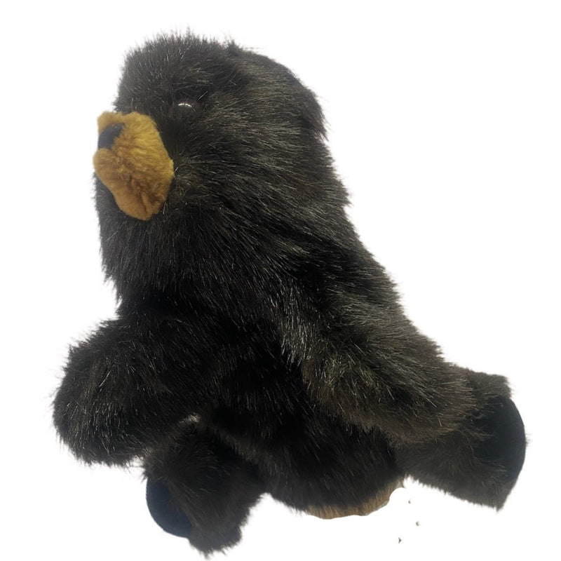 Folkmanis Furry Folk Baby Black Bear Cub plush puppet Vintage | Finer Things Resale
