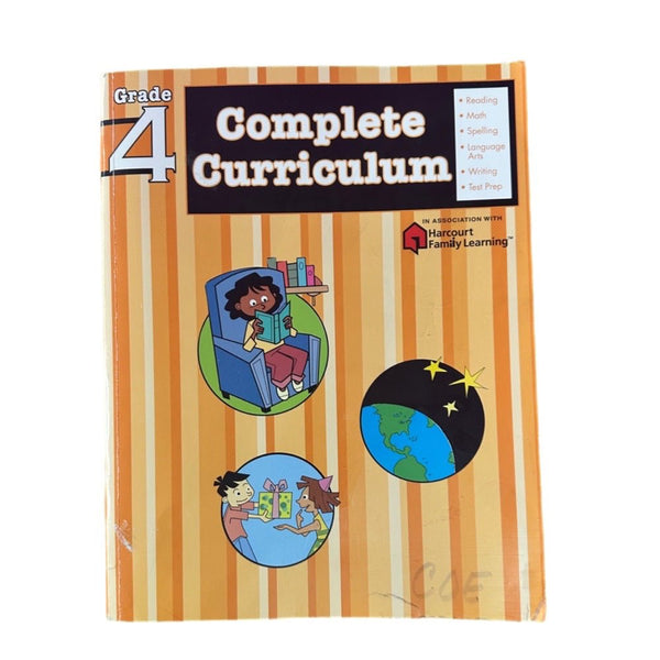 Complete Curriculum 4th Grade workbook Flash Kids Harcourt Family Learning | Finer Things Resale